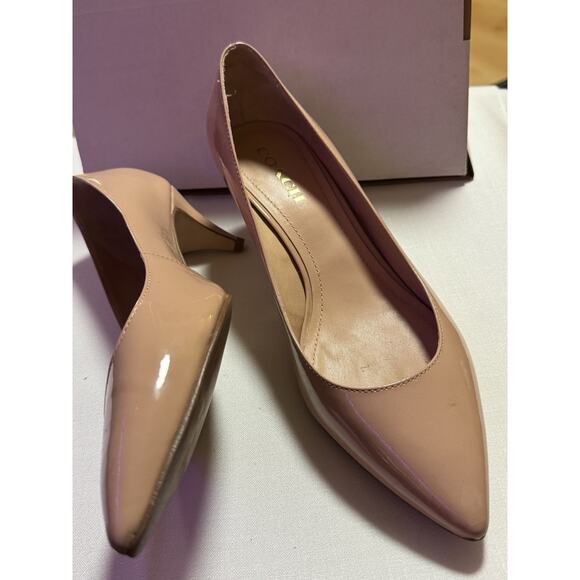 Coach Camel/Tan Grand Patent - Light Camel - Size 11 - Picture 1 of 13